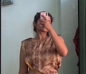 Stylish Pullover Ethnic Blouse Dress