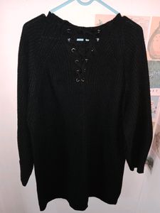 New Urbanic Lace Up Sweater Dress