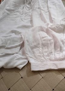 White Afgani With Pocket