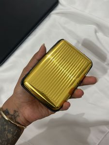 Golden Card Holder