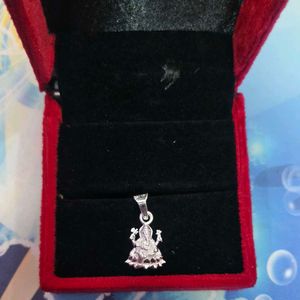 Silver Ganesh Pendant