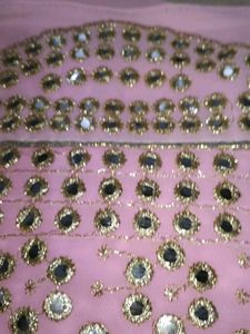 Mirror Work Unstiches Suit