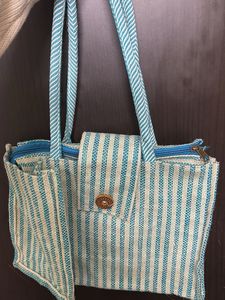Striped Handbag