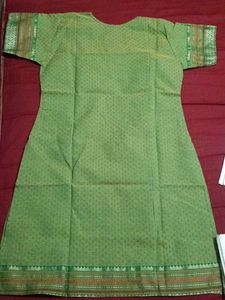 Flora Green Embellished Kurta