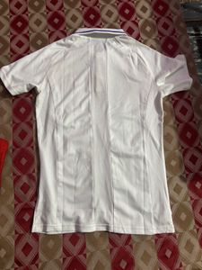 Asics White Polo Shirt