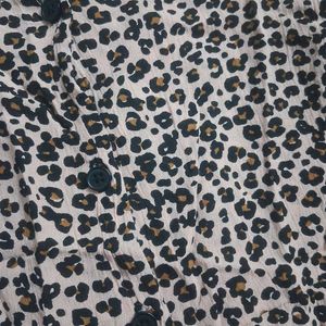 cheetah print dress.