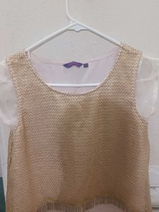 Girls Party Wear Knee Dress