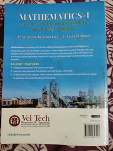 Pearson -Mathematics Calculus Linear Algebra Maths