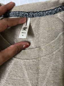 Patterned Knit Skirt