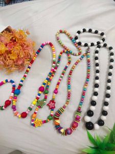 7 Piece Set Necklace And Bracelet