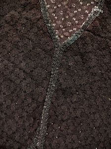 Black Embellished Vest