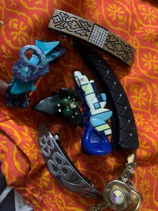 7 Peice Of Cluter And Banana Clips Combo