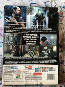 COLD WAR GAME - PC CD-ROM WIN 7 Compatible