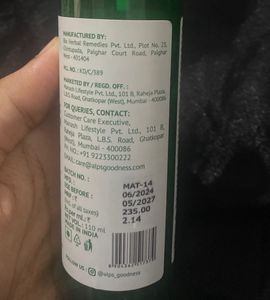 Alps Goodness Acne Control Toner