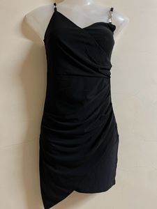 Black Designer Party Wear One Piece🖤