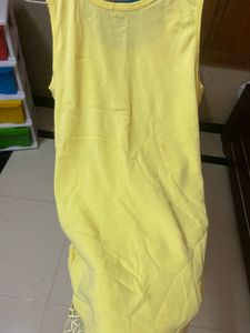 Yellow Party Wear Top