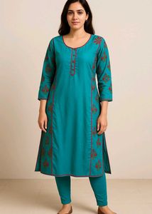 💙 Elegant Embroidered Kurti For Sale