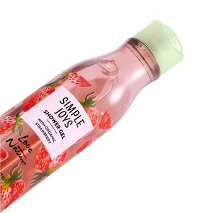 Simple Joys Shower Gel with Organic Strawberry Lov
