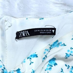 Floral zara Cutout Mini Dress