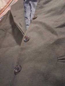 Vintage Olive Green Jacket / Coat (Unisex)