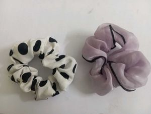 Hair Scrunchies - Set of 2