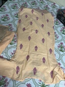 Peach Kurta Set