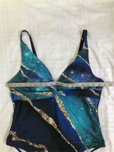 Stylish One Piece Swimsuit Fits M-L