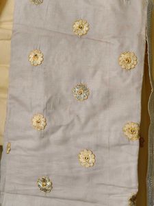 Elegant Yellow Kurta Set unstitched