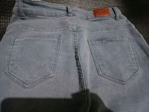 Grey Bootcut Jeans