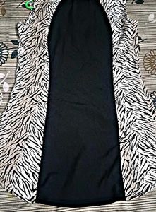 Beautiful Tiger Print Sleeveless Black Shirt