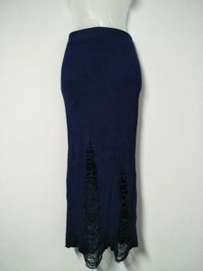 Ribbed Pencil Skirt