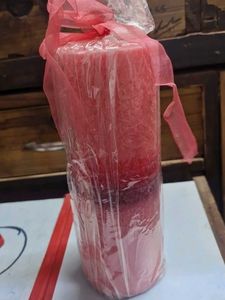 Red Ombre Candle