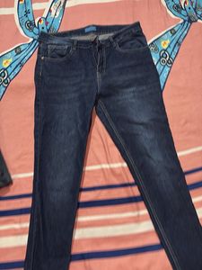 Dark Wash Denim Jeans