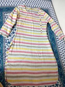 Striped Casual Kurta