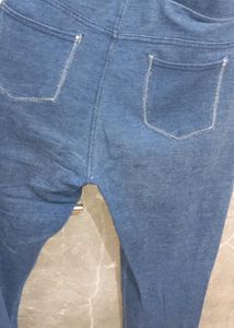 Blue Denim Jeggings