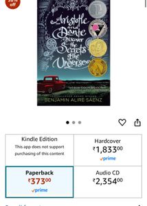 Aristotle and Dante 1 by Benjamin Alire Saenz