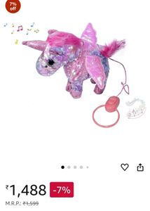 Unicorn Walking Hours Musical For Kids