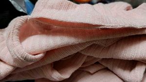 Pink Cutout Long Sleeve Top