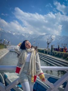 combo of 3 Knit Cardigan with skirt and high neck