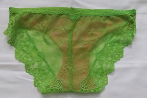 Pink With Luminous Green Brand New Panty