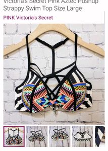 VS PINK Strappy push up Bra