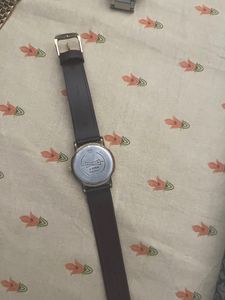 Brown Belt Watch From Sonata
