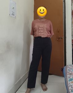 High Waisted Mom Fit Jeans