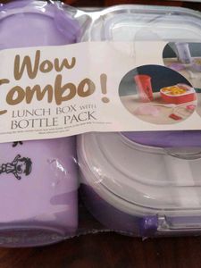 Combo Of Bottle  And Lunch Box