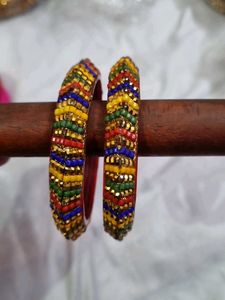 Multicolor Lakh Bangles