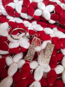 N Letter Keychain