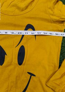 Smiley Face Long Sleeve Tee