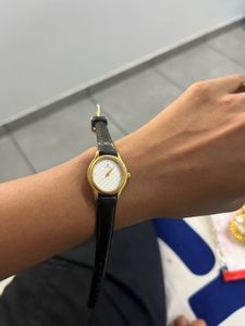 Vintage Titan Gold Watch