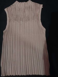Unique Distressed Knit Top