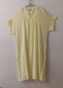Casual Yellow nighty